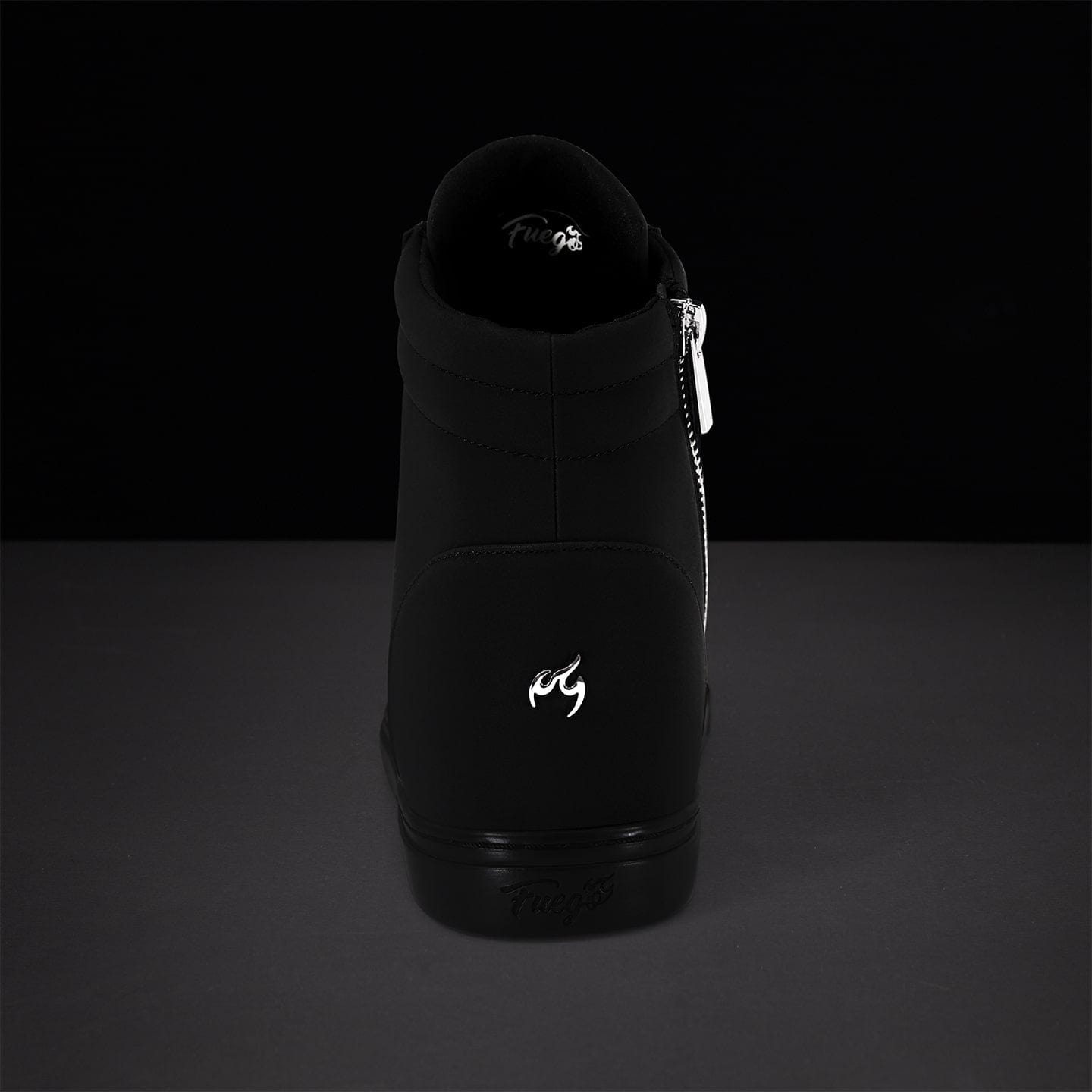 Fuego Sneakers All-black | Wedge