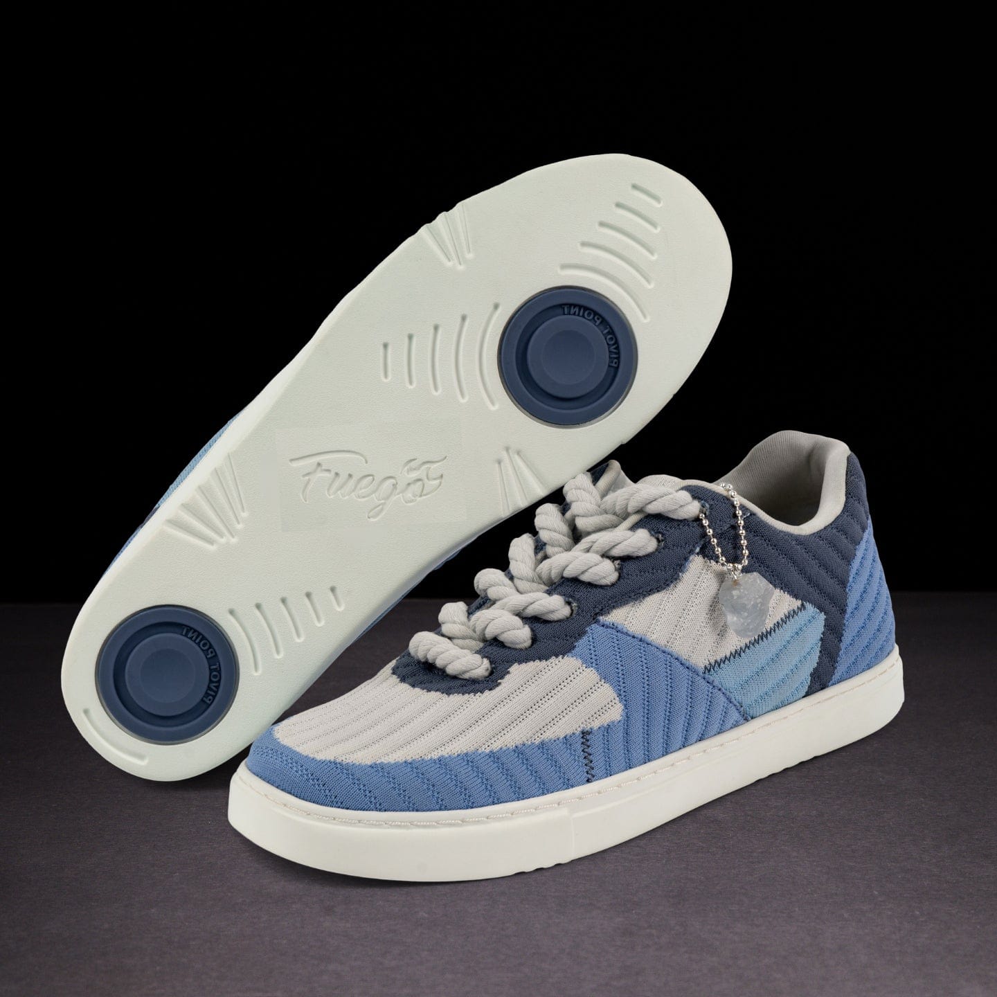 Fuego Sneakers Blue Jade | Low-top