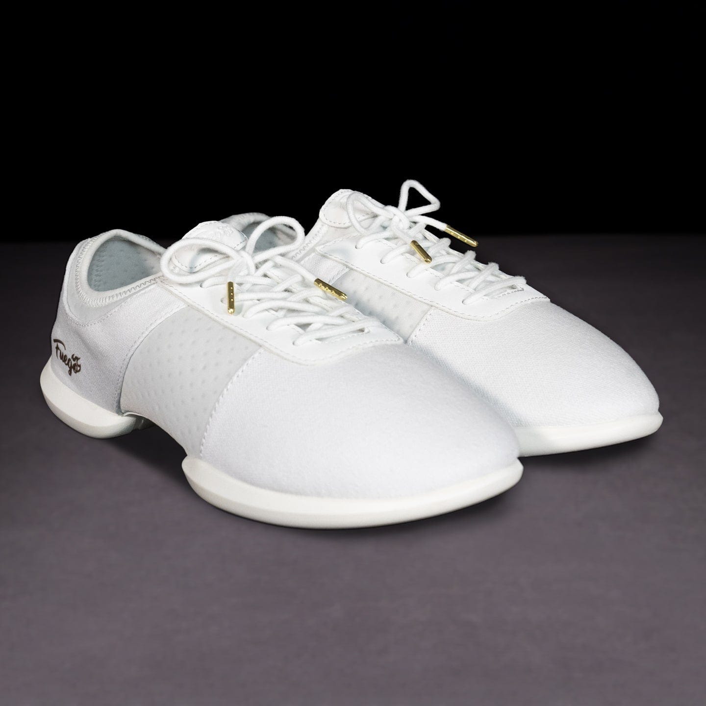 White cheap dance sneakers