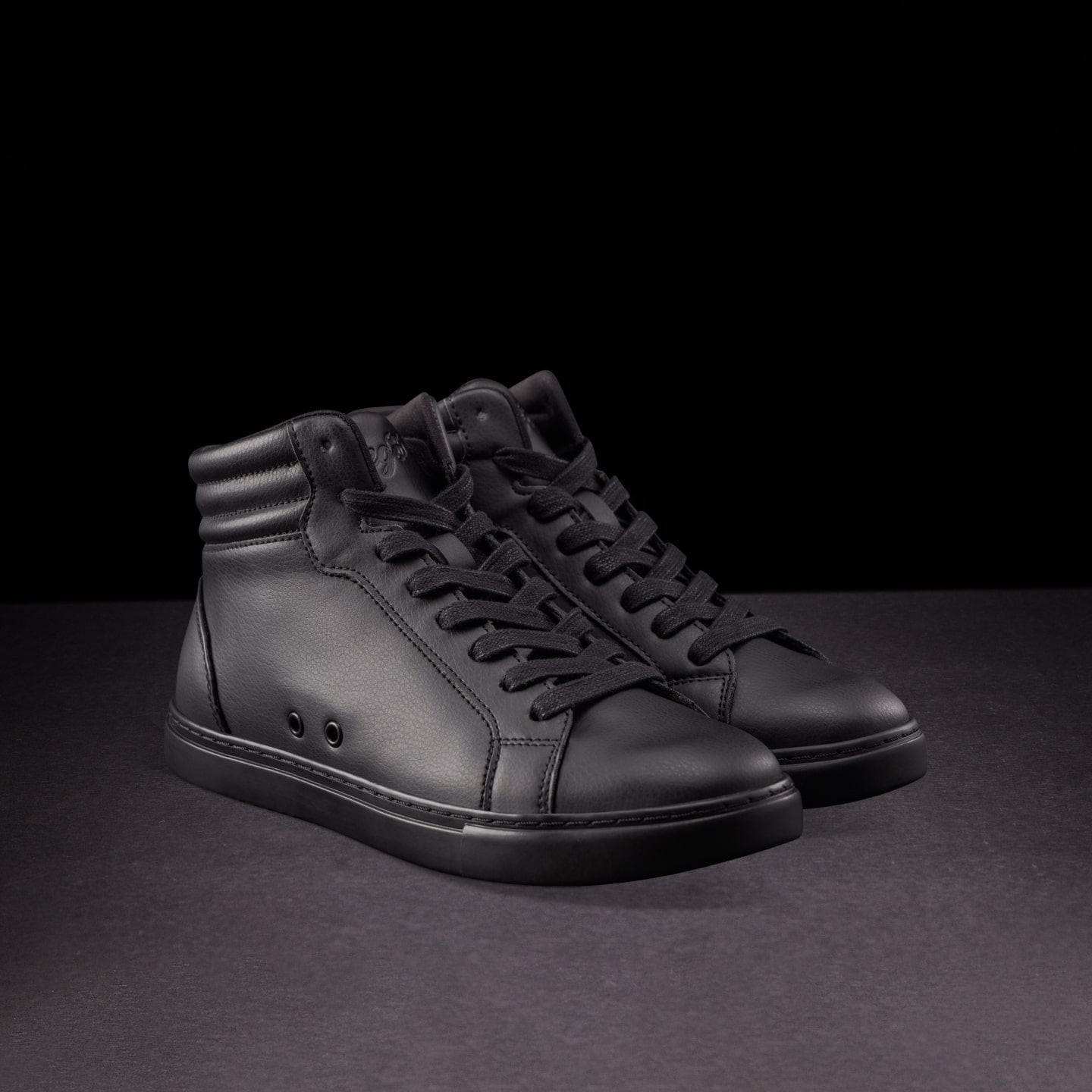 All black High top Fuego Inc