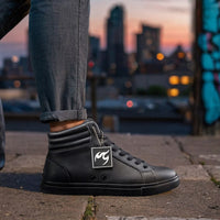 Fuego Sneakers All-black | High-top