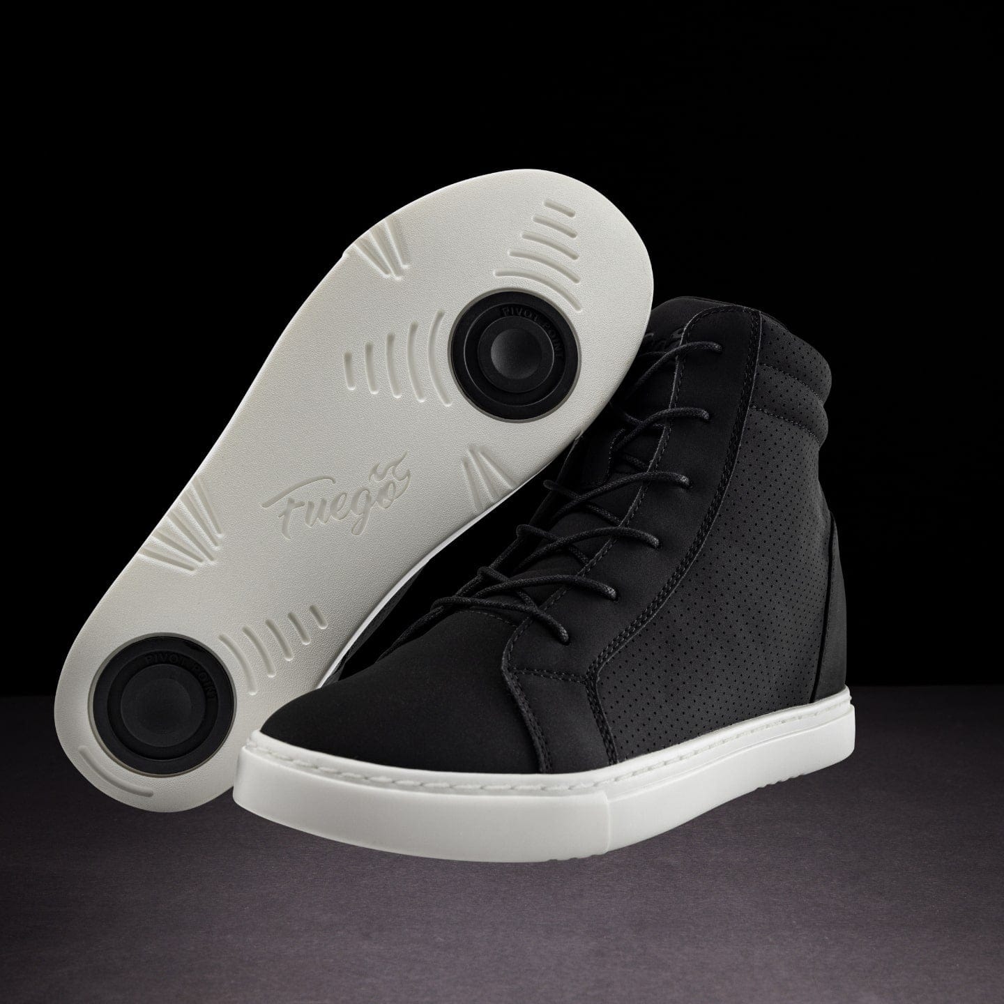 Fuego Sneakers Black | Wedge