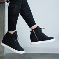Fuego Sneakers Black Wedge