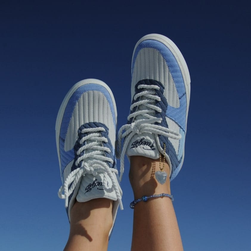 Fuego Sneakers Blue Jade | Low-top
