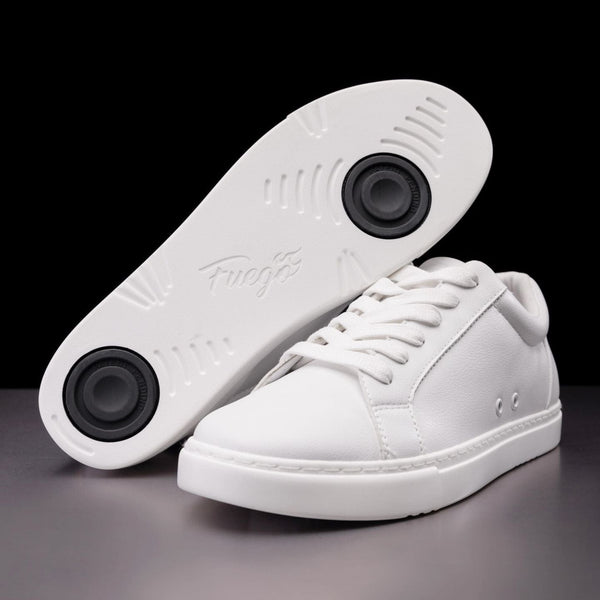 White Mens Shoes Under 40 Dollars White Low-top - Main Image