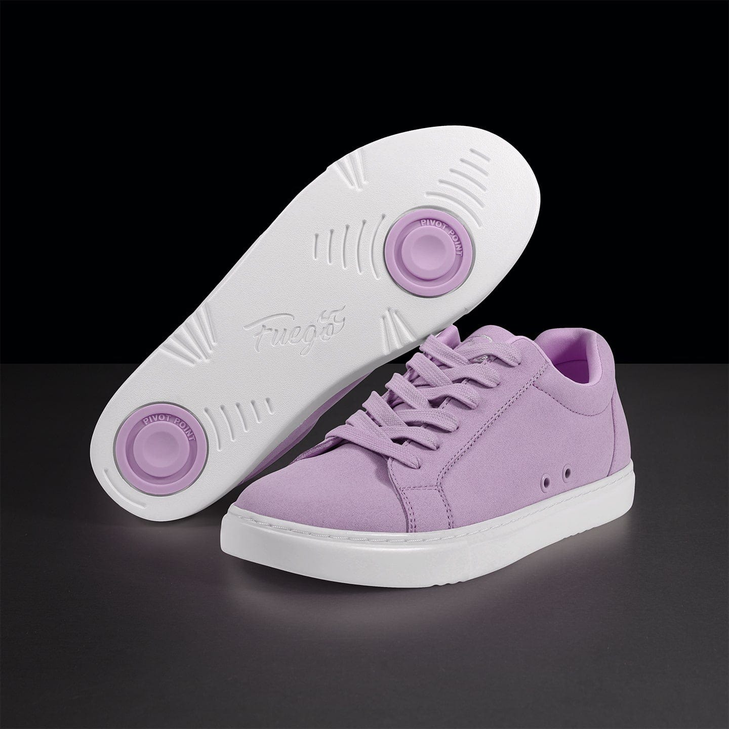 Fuego Sneakers Lavender | Low-top