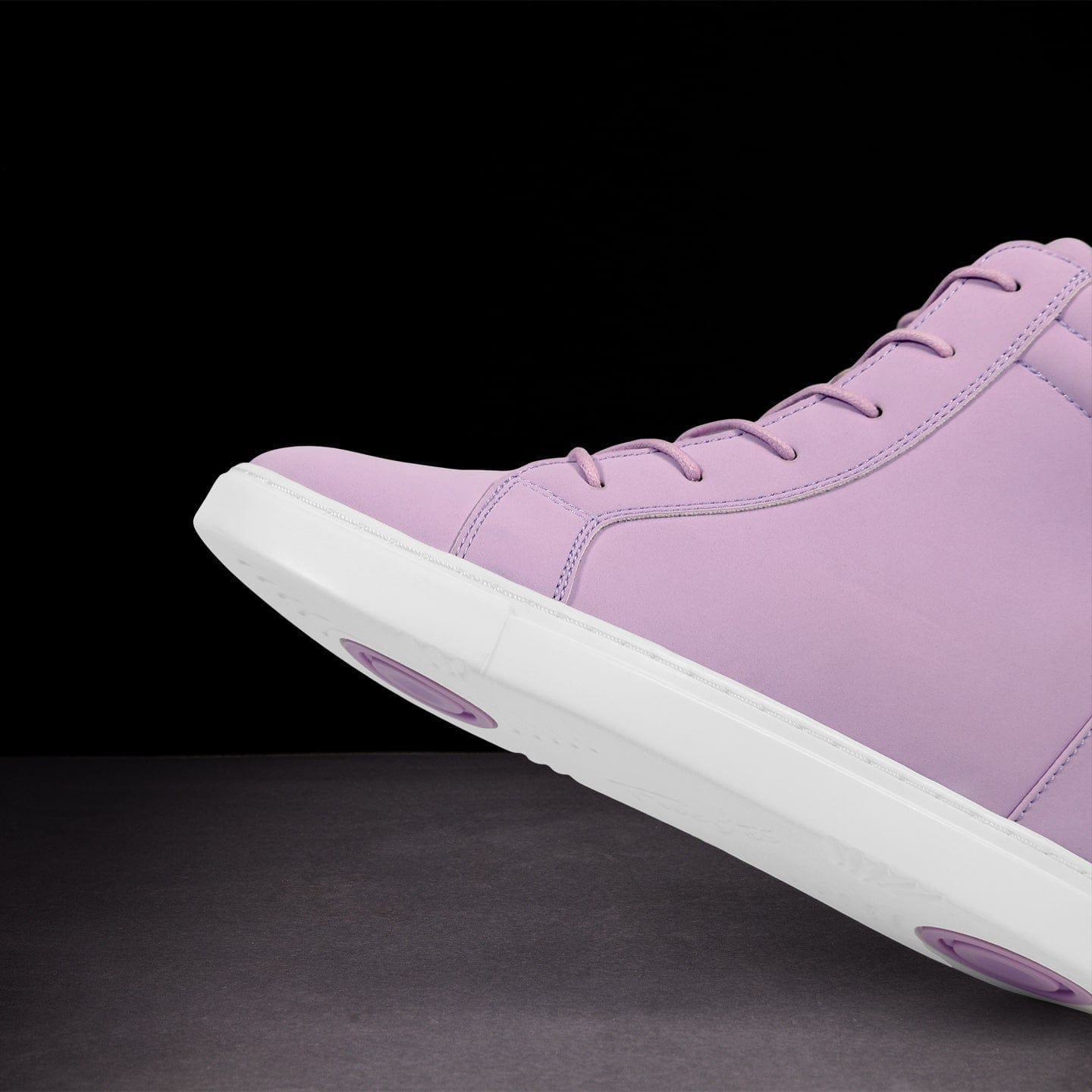 Lavender Wedge Sneakers | Purple Dance Sneaker – Fuego, Inc.