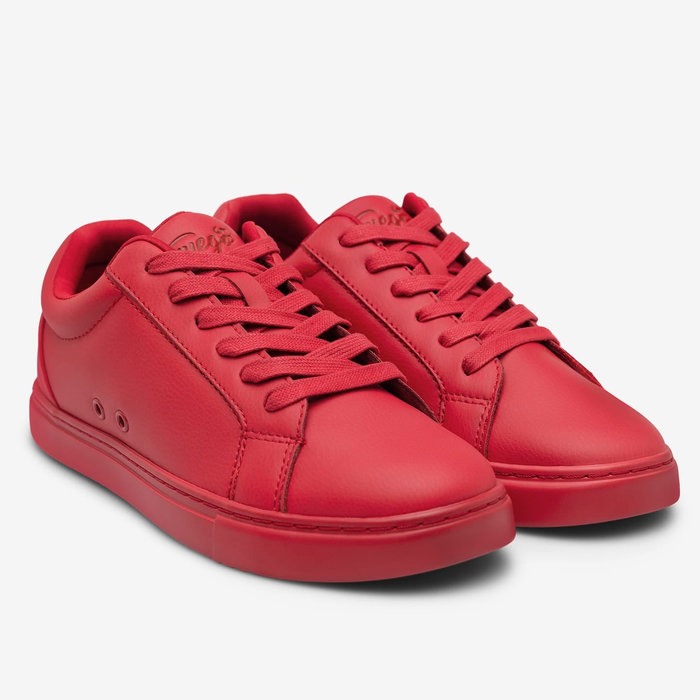 Low-Top Red Sneakers | Red Dancing Sneakers – Fuego, Inc.