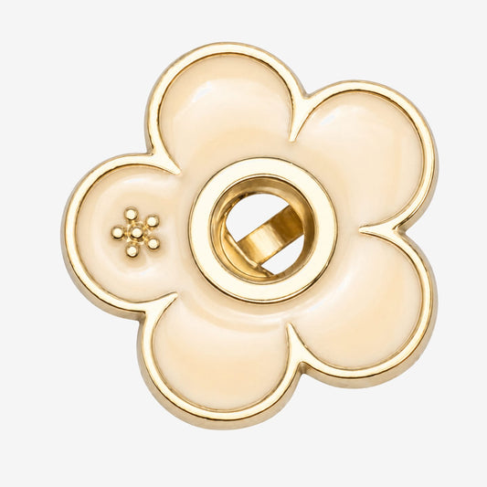 Fuego, Inc. Accessories Beige Mini Flowers
