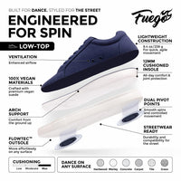 Fuego Sneakers Navy Low-top