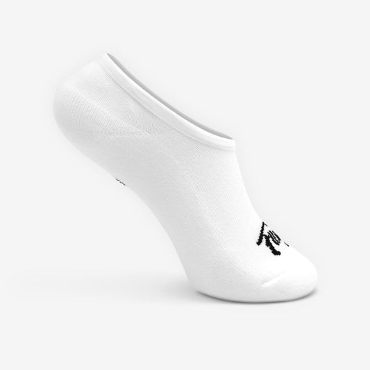 Fuego Apparel No-Show Socks | White (3-pairs)