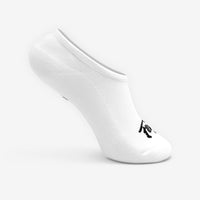 Fuego Apparel No-Show Socks | White (3-pairs)