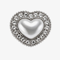 Fuego, Inc. Accessories Heart Pearl