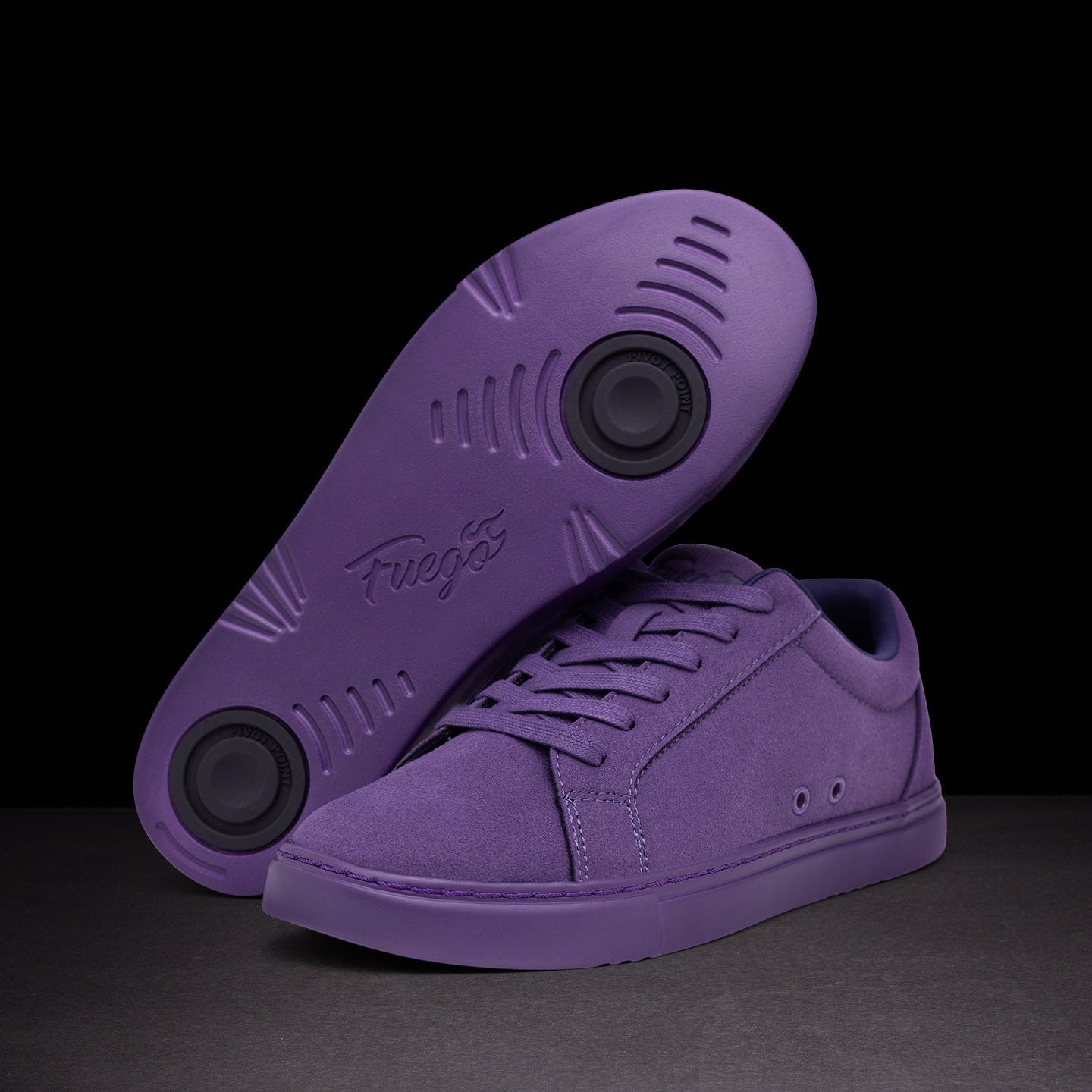 Fuego Sneakers Purple Low-top