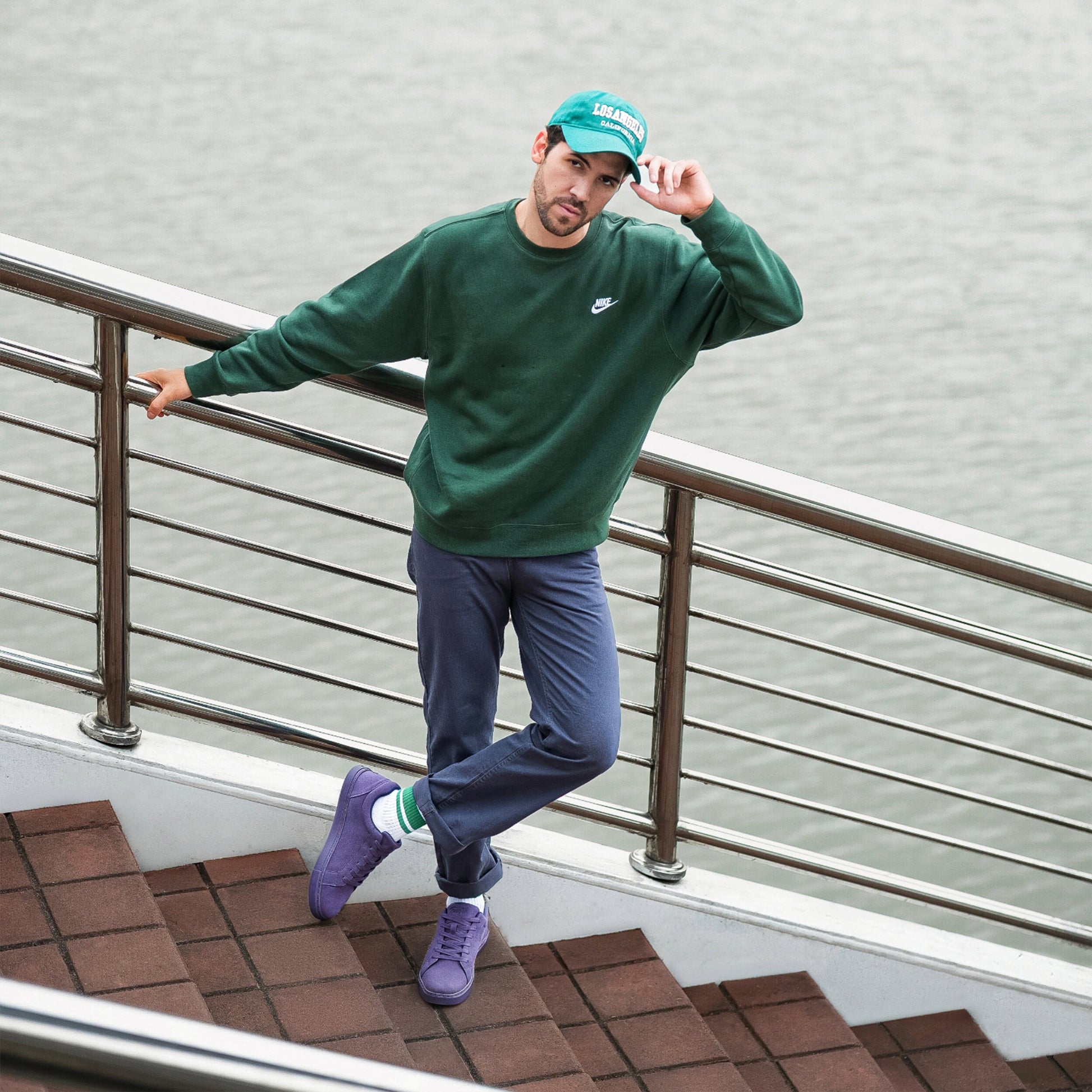 Fuego Sneakers Purple Low-top