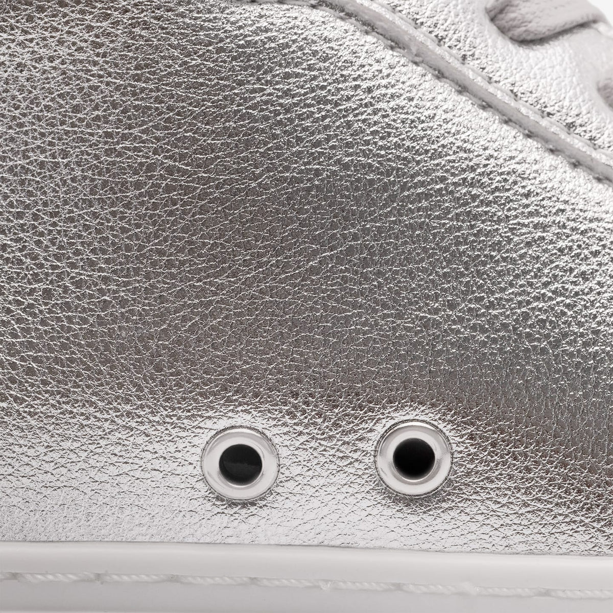 Fuego Sneakers Silver High-top