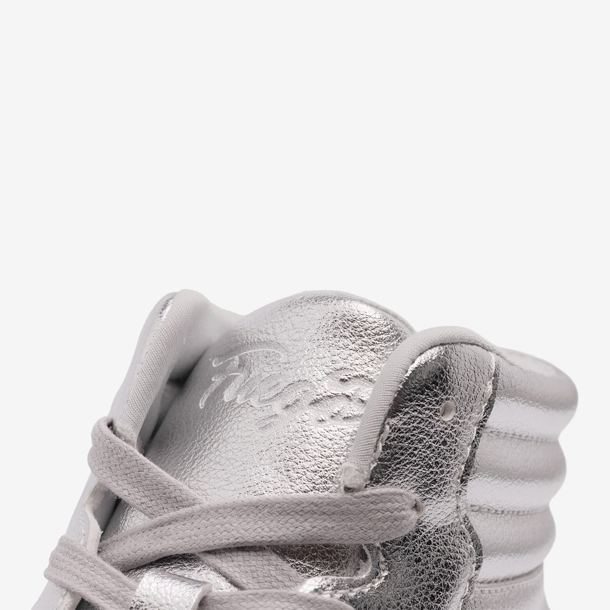 Fuego Sneakers Silver High-top
