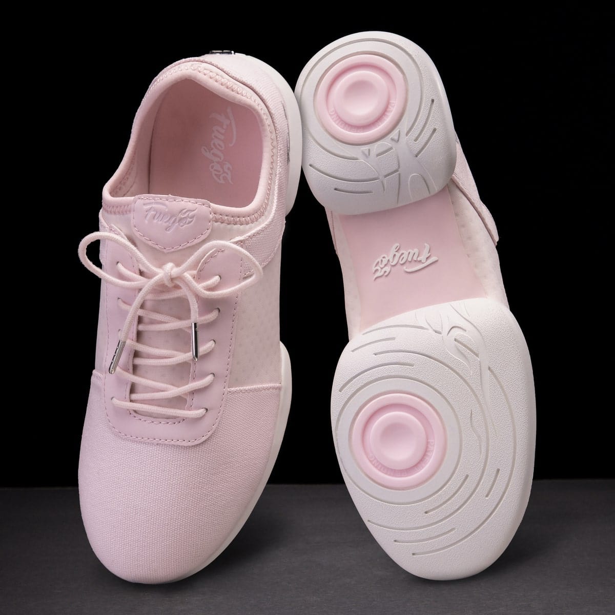 Womens shoes with pink on sale soles